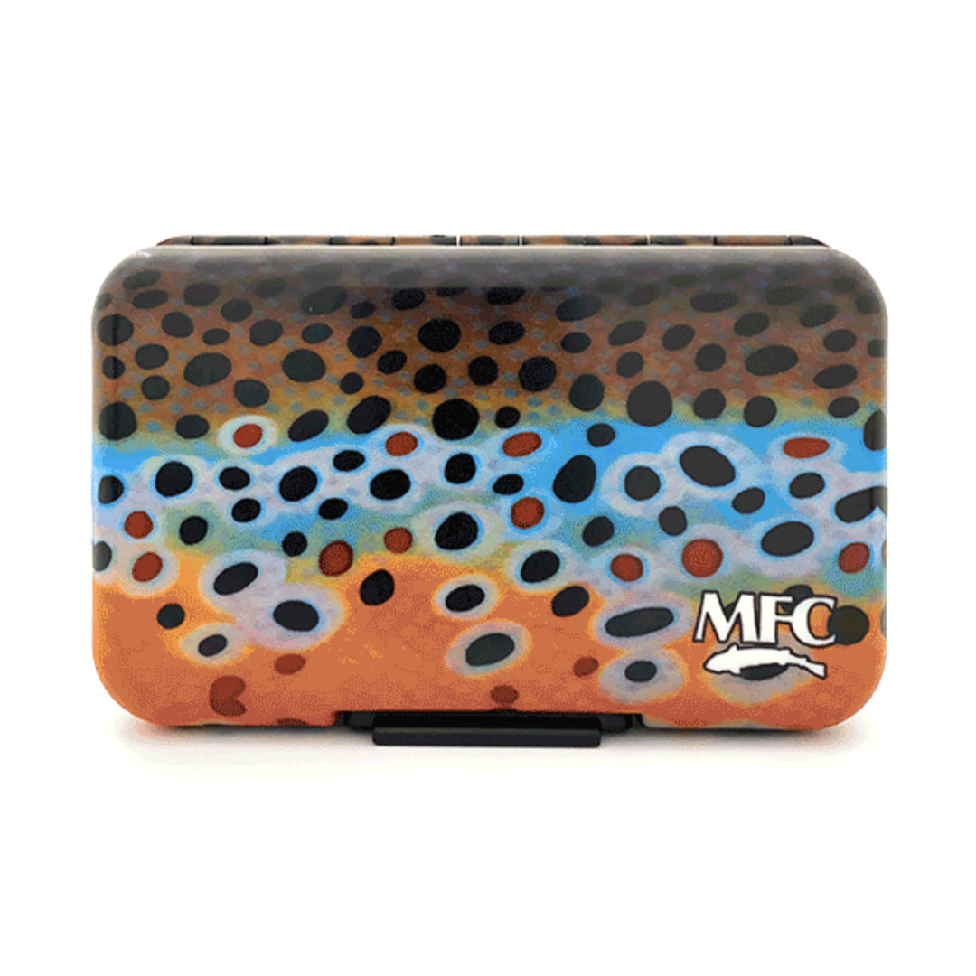 Montana Fly Co Poly Fly Box, Maddox's - Brown XVI