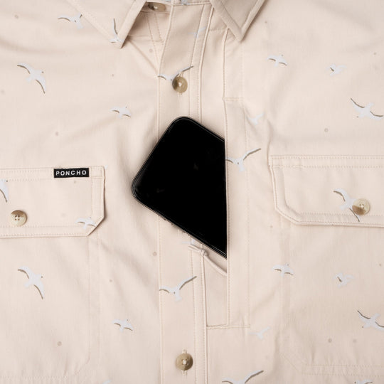 Poncho The Chair Hauler Short Sleeve Shirt | Tailwaters Fly Fishing