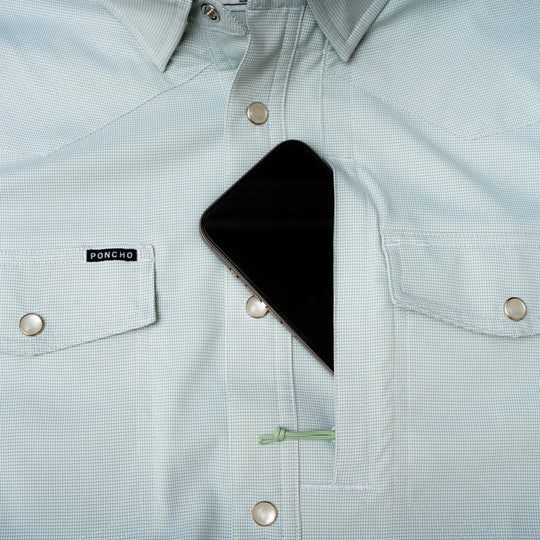 Poncho The Evergreen Short Sleeve Shirt, detail, view 4