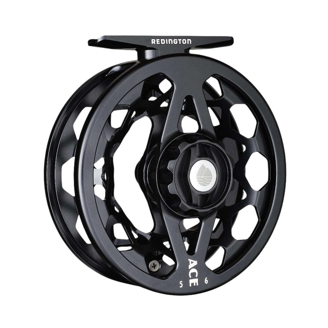 Redington Ace Reel, Night Rider, back view
