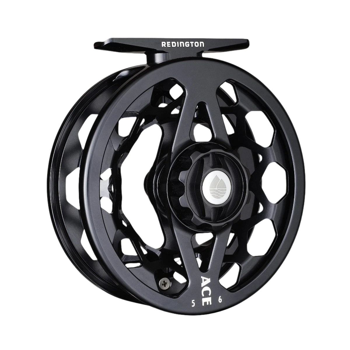Redington Ace Reel, Night Rider, back view