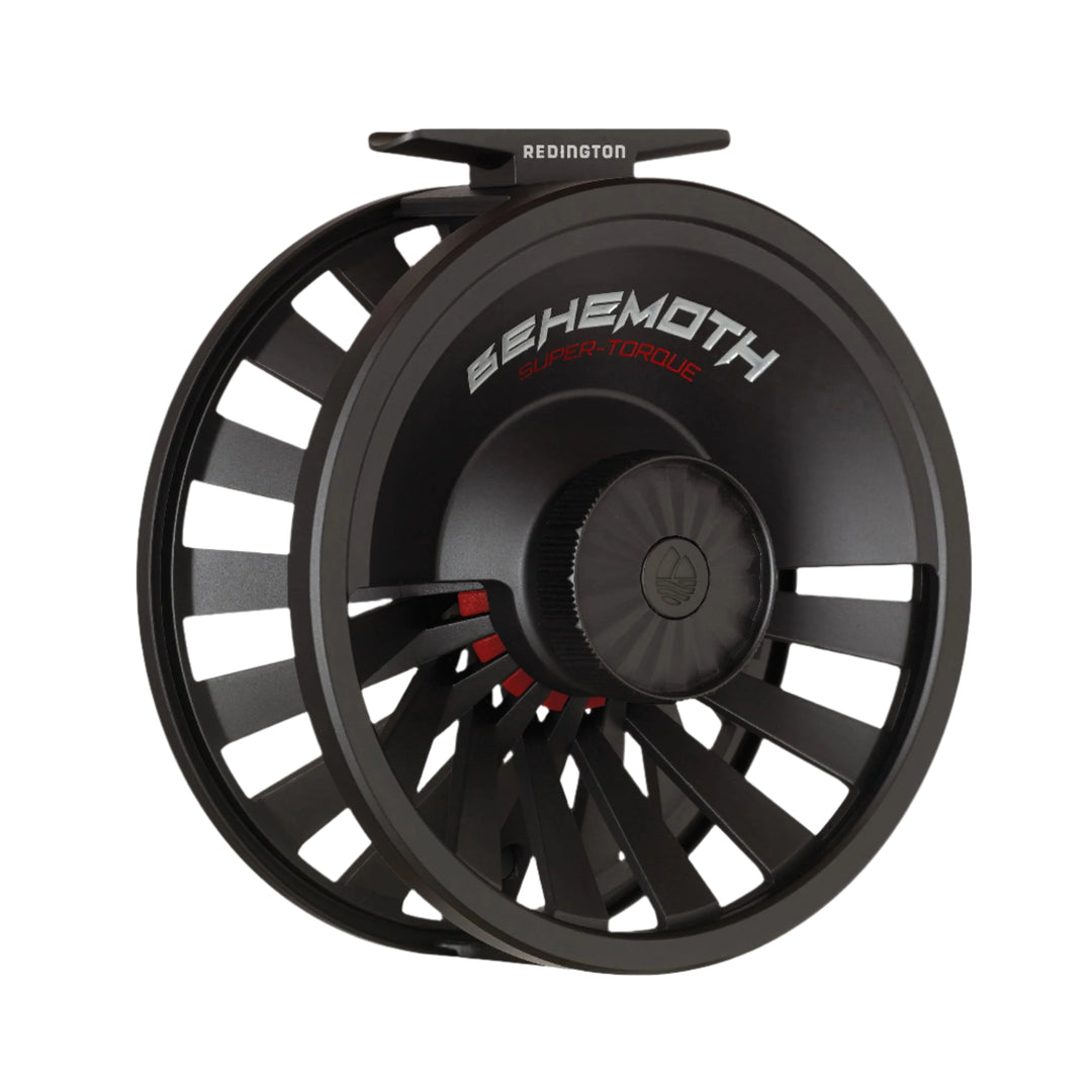 Redington Behemoth Reel, Black, back view