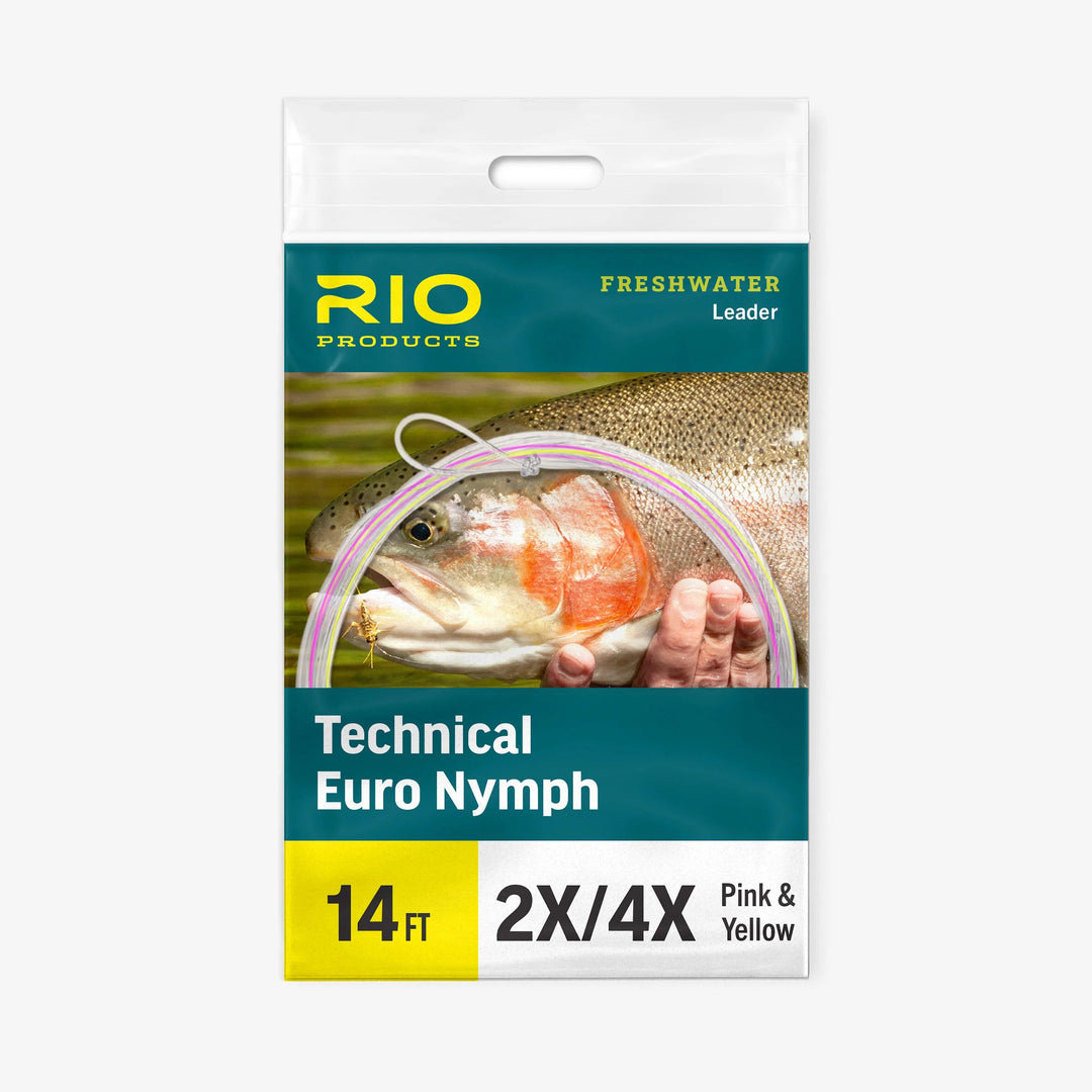 RIO Products Technical Euro Nymph Leader, Freshwater