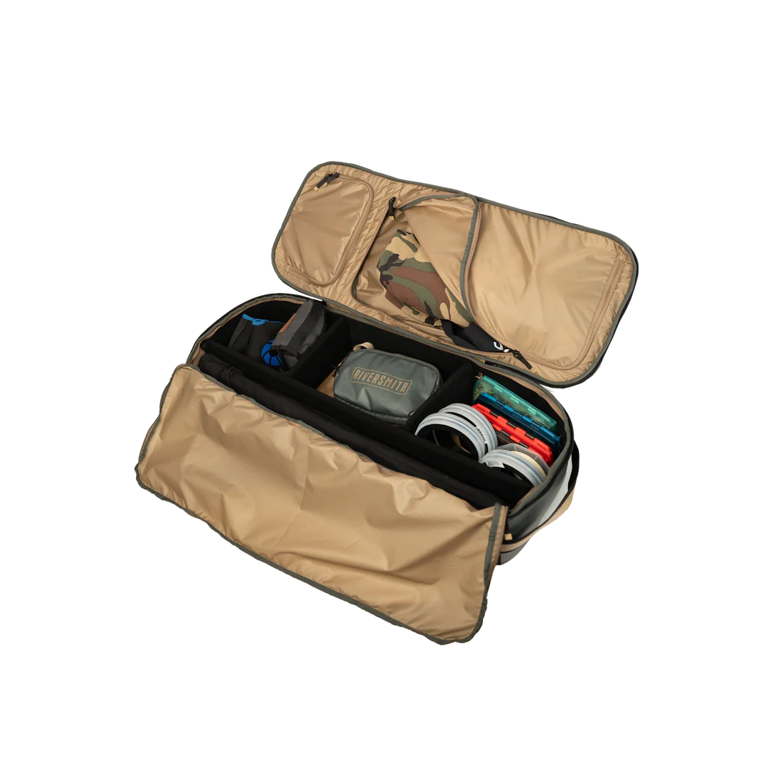 Riversmith Convoy Travel Pack, Shadow Kelp, detail