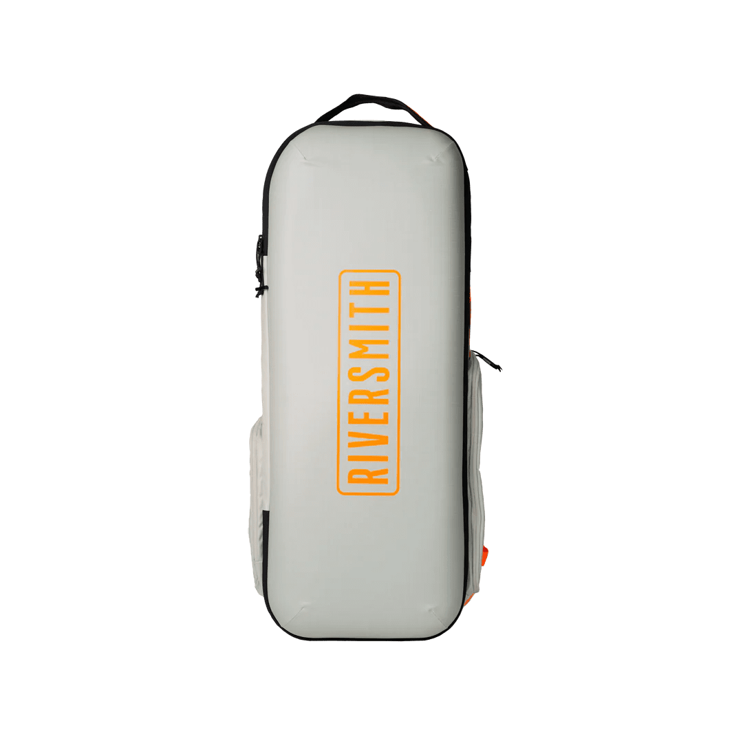Riversmith Convoy Travel Pack, Gray Cadmium, front view
