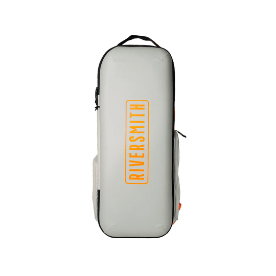 Riversmith Convoy Travel Pack, Gray Cadmium, front view