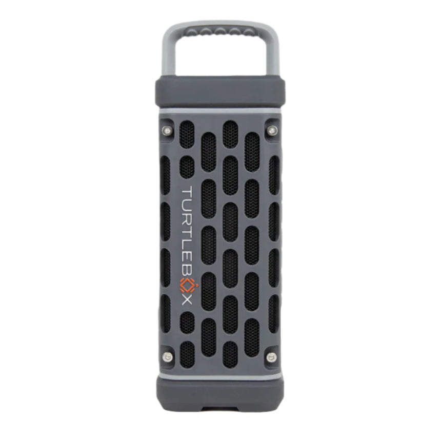 TurtleBox Ranger Speaker, Gray, front view