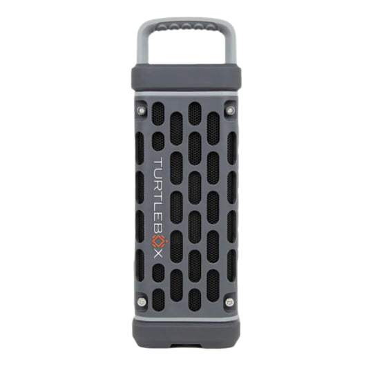 TurtleBox Ranger Speaker, Gray, front view