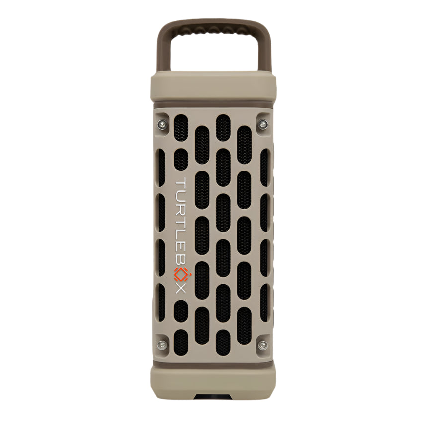 TurtleBox Ranger Speaker, Tan, front view