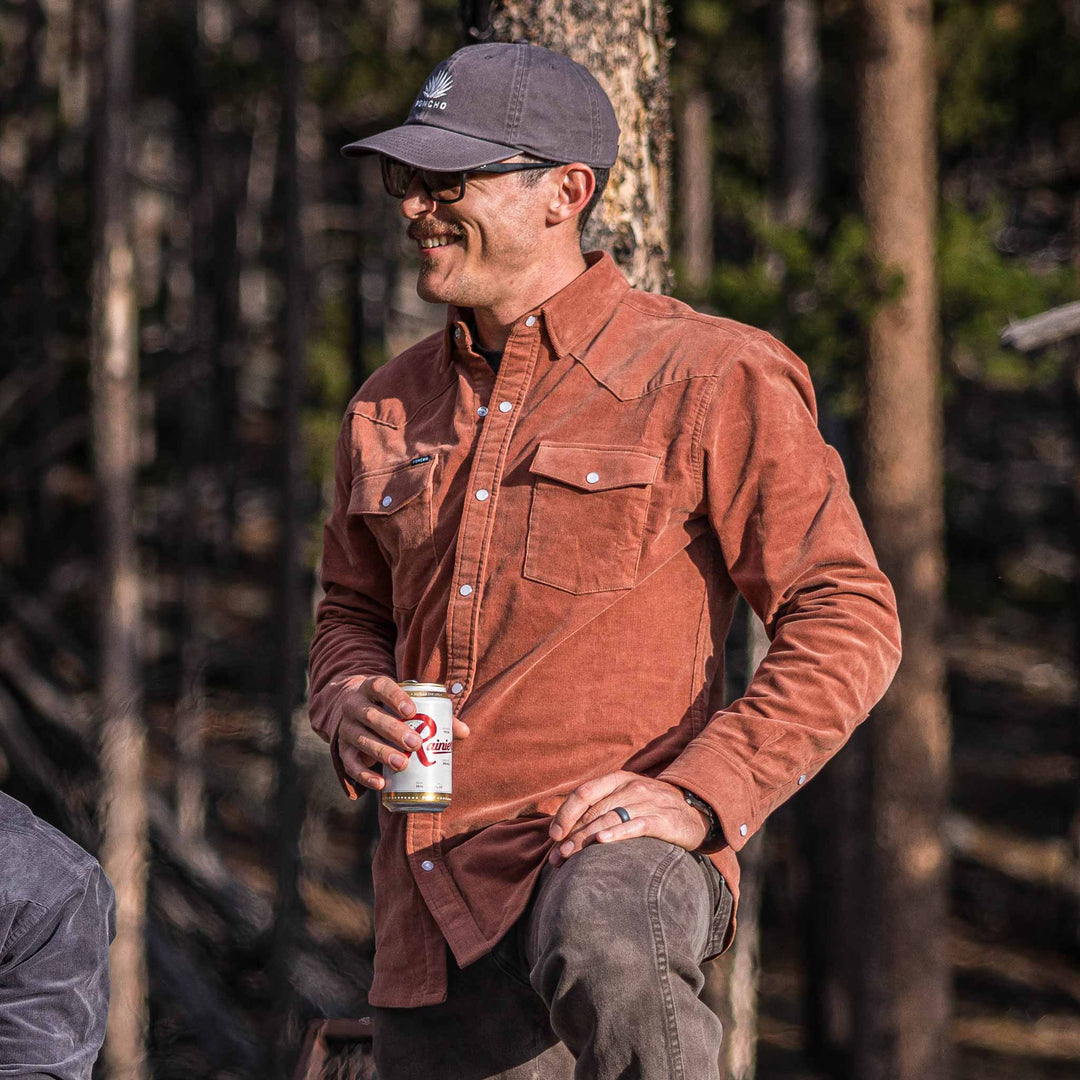 Poncho The Red Bud Long Sleeve Shirt | Tailwaters Fly Fishing