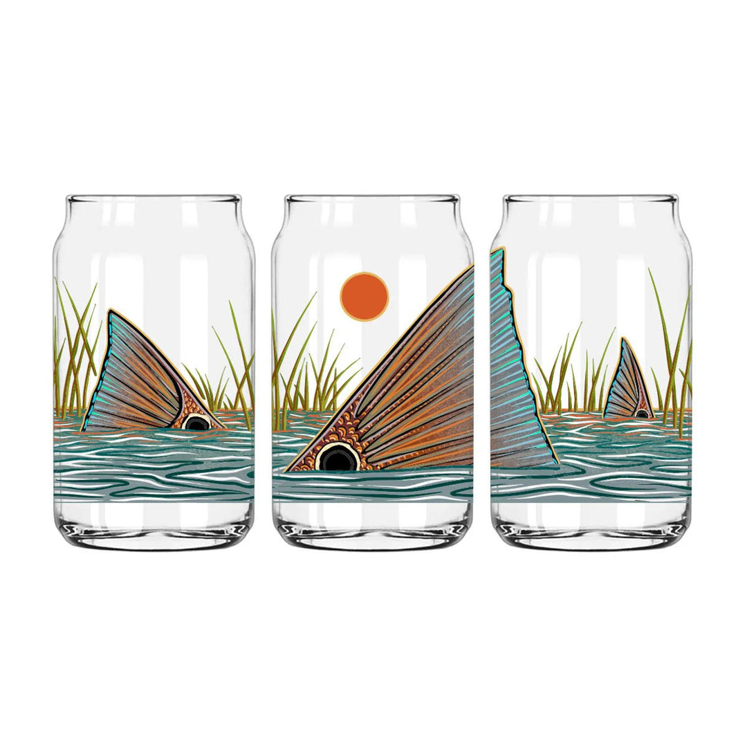 Casey Underwood Beer Glass, Redfish