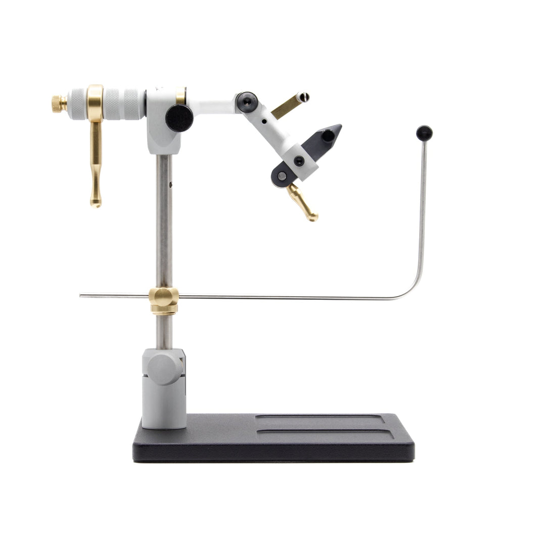 Renzetti Master Vise with Pedestal Base (SW Stem Support/black powder coated Base)