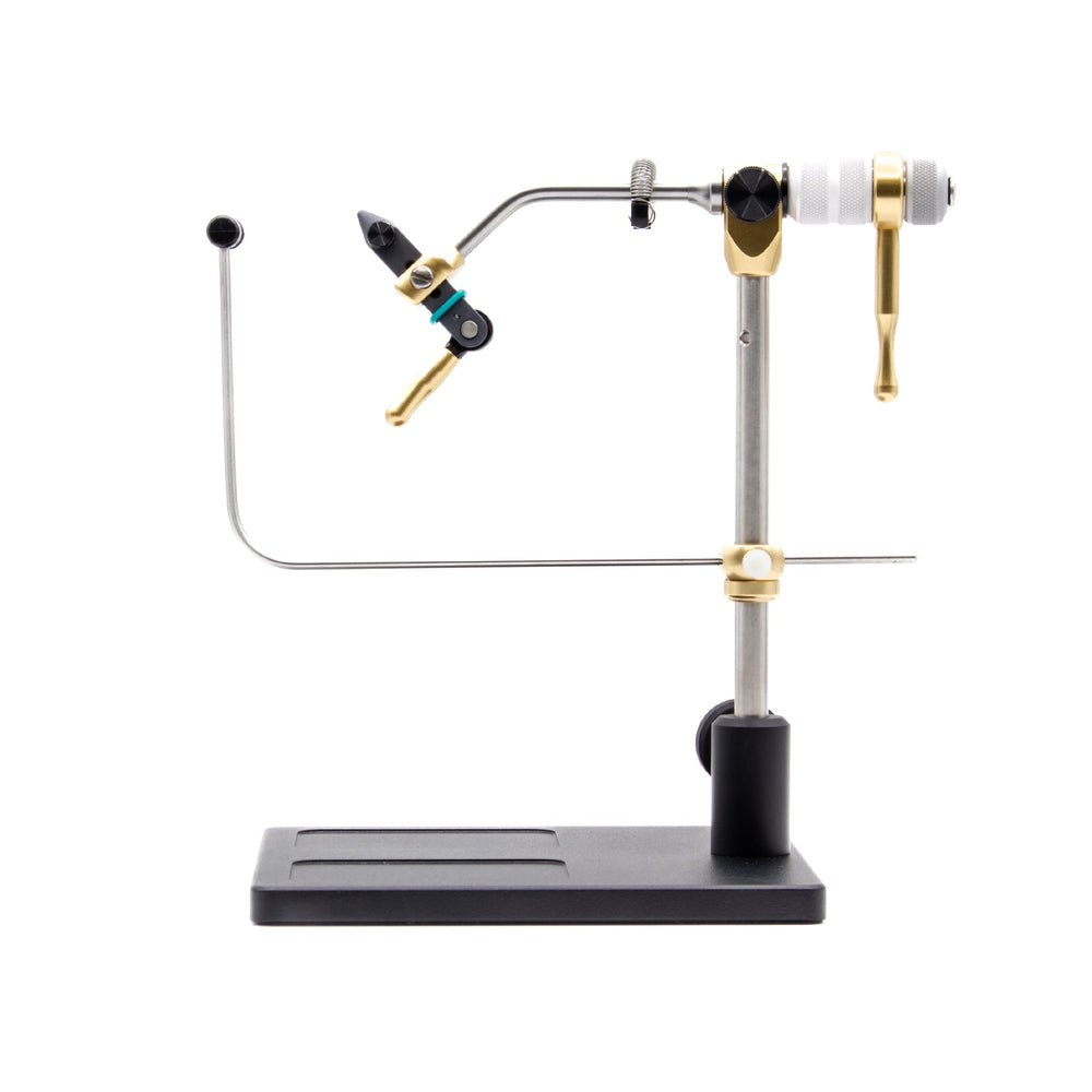 Renzetti Pres. 4000 Cam Vise with Pedestal Base (Std. Stem Support/ black powder coated), view 2