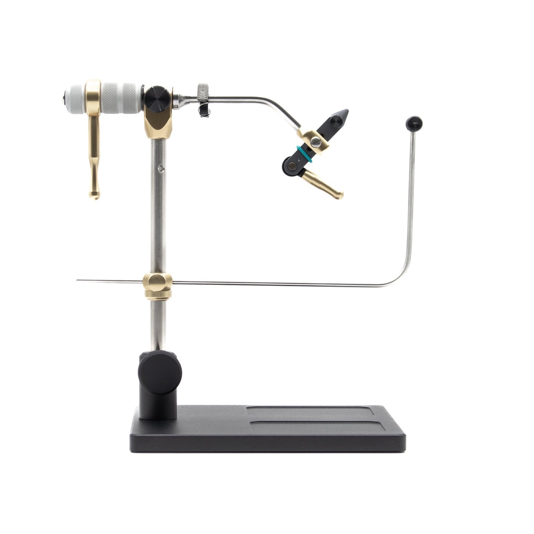 Renzetti Pres. 4000 Cam Vise with Pedestal Base (Std. Stem Support/ black powder coated)