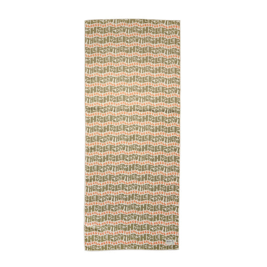 Howler Brothers McKinney Microfiber Towel, HB Flow : Sand, front view