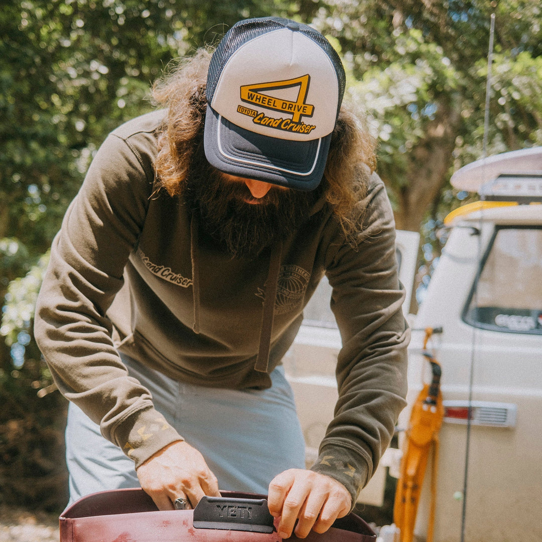 Howler Brothers HB X Land Cruiser Foam Dome: 4WD Pavement, Toyota Land Crusier, worn