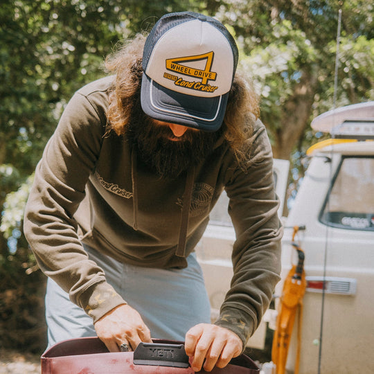 Howler Brothers HB X Land Cruiser Foam Dome: 4WD Pavement, Toyota Land Crusier, worn