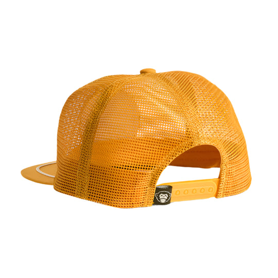 Howler Brothers Unstructured Snapback Hats  - Farm Team : Gold, back view