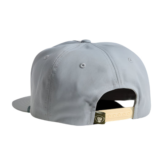 Howler Brothers Unstructured Snapback Hats  - Lone Gull: Stone Blue, back view