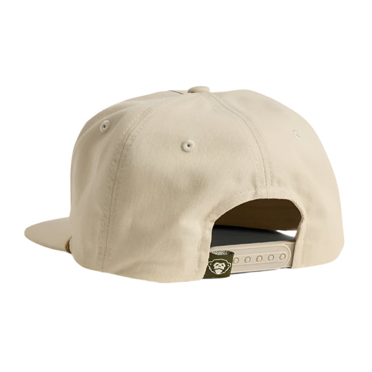 Howler Brothers Unstructured Snapback Hats  - Osprey Prey : Stone, back view