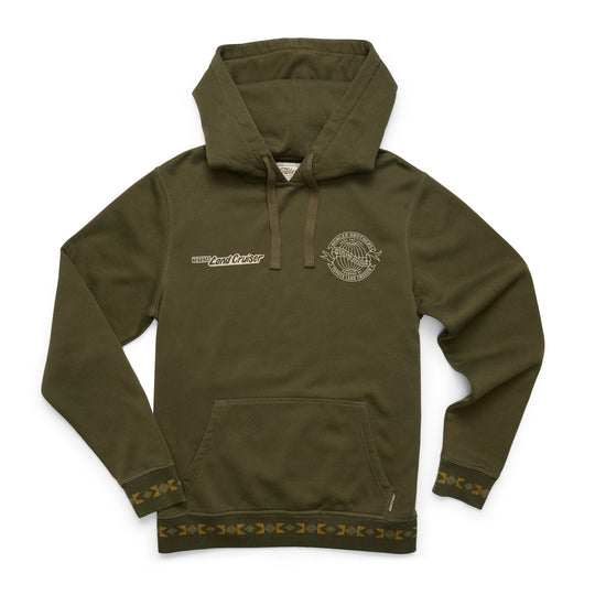 Howler Brothers HB X Land Cruiser Hoodie: Fatigue, Outerwear, front view