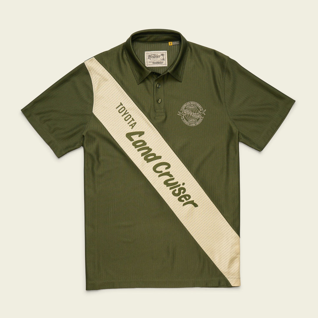 Howler Brothers HB X Land Cruiser Tech Polo: Deep Forest | Tailwaters Fly Fishing