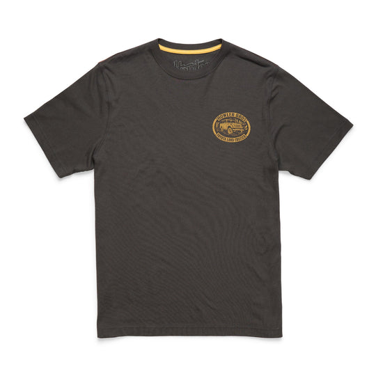 Howler Brothers HB X Land Cruiser T-Shirt: Overlander Antique Black, Toyota, front view