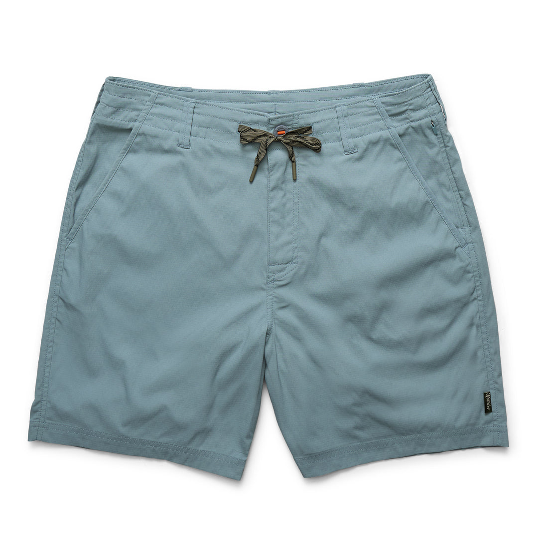 Howler Brothers Horizon Tech Shorts - 8", Smoke Blue, front view