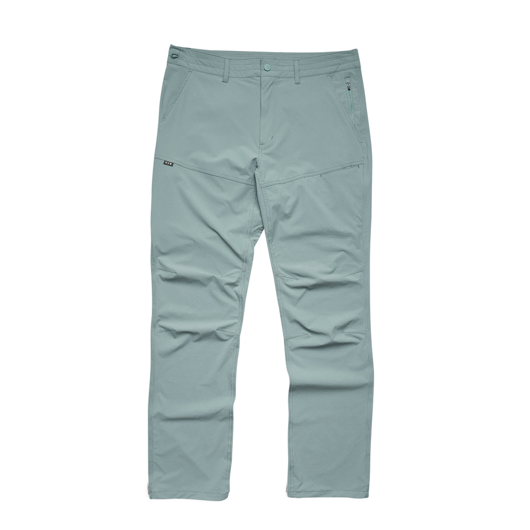 Howler Brothers Shoalwater Tech Pants, Iron Blue, front view