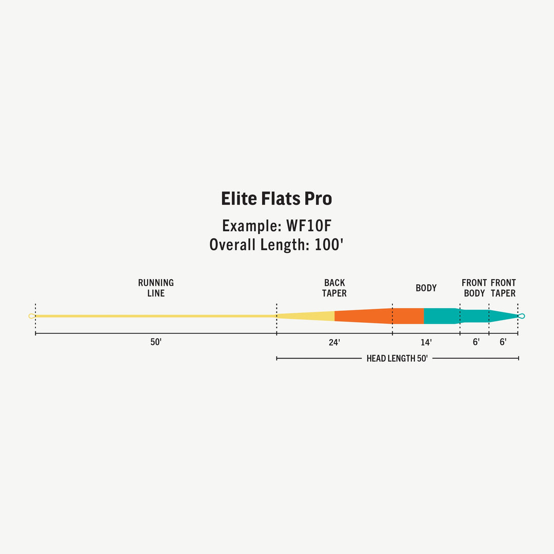 RIO Products Elite Flats Pro Stealth Tip Fly Line, Taper, view 2
