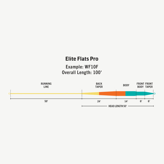 RIO Products Elite Flats Pro Stealth Tip Fly Line, Taper, view 2