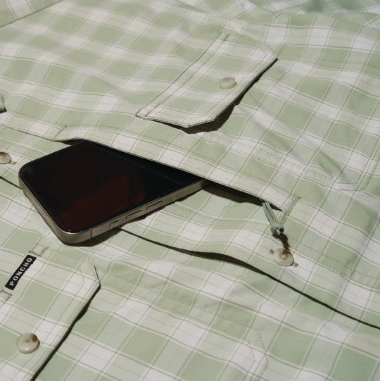 Poncho The Sapelo Long Sleeve Shirt, view 2
