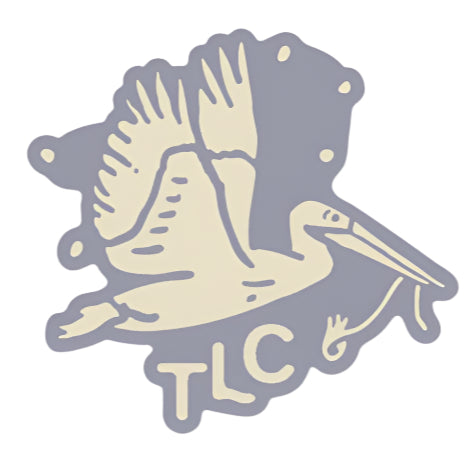 Tailwaters Fly Fishing TLC Pelican Sticker