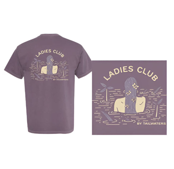 Tailwaters Fly Fishing Ladies Club Mermaid of the Flats T-Shirt