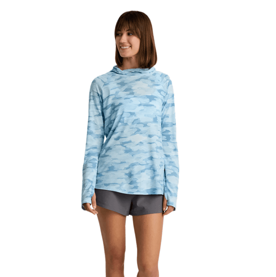 Free Fly Women's Bamboo Lightweight Hoodie II, view 5
