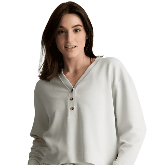 Free Fly Women's Waffle Long Sleeve Henley