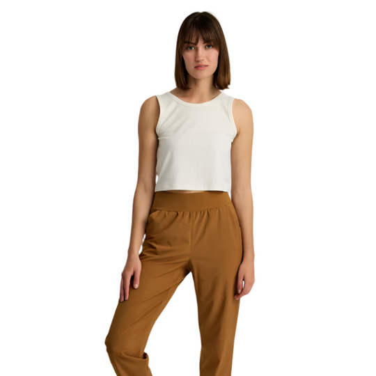 Free Fly Women's Ribbed Bamboo Tank, view 3