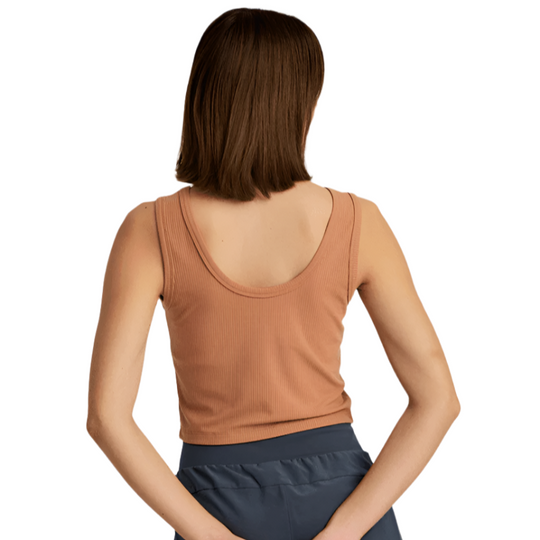 Free Fly Women's Ribbed Bamboo Tank, view 5