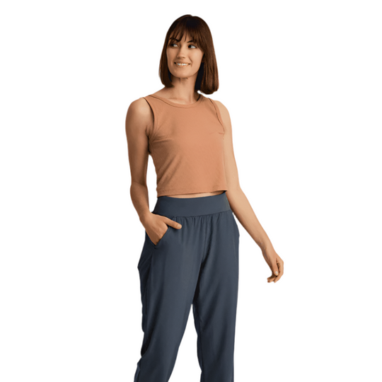 Free Fly Women's Ribbed Bamboo Tank, view 6