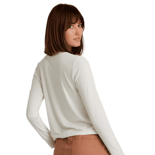 Free Fly Women's Ribbed Bamboo Long Sleeve, view 5