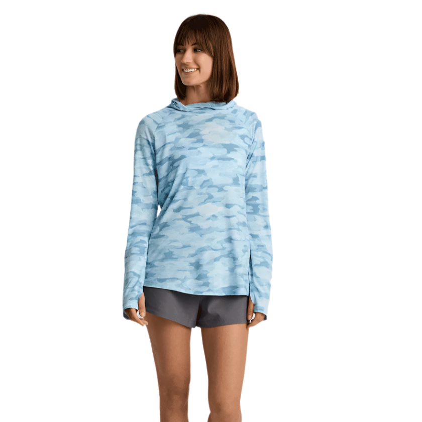Free Fly Women's Bamboo Lightweight Hoodie II, view 5