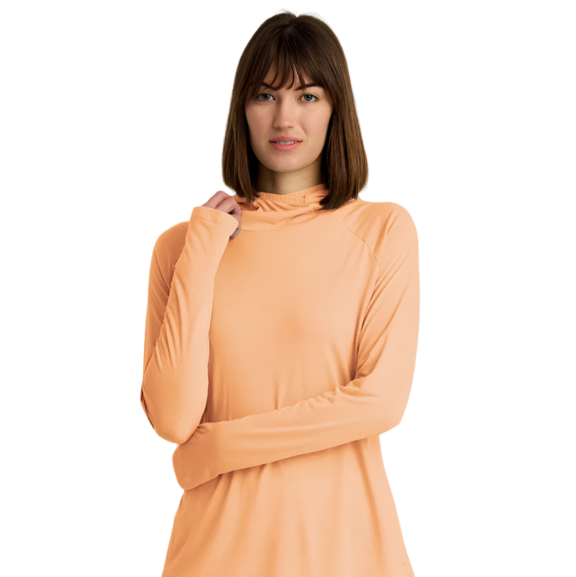 Free Fly Women's Bamboo Lightweight Hoodie II, view 6
