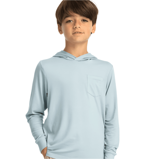 Free Fly Youth Bamboo Shade Hoodie, view 5