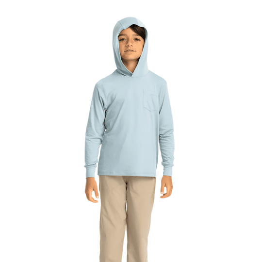 Free Fly Youth Bamboo Shade Hoodie, view 6