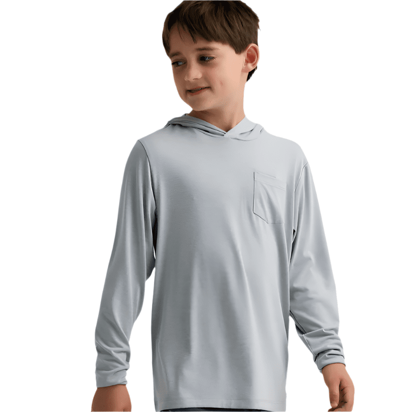 Free Fly Youth Bamboo Shade Hoodie, view 3