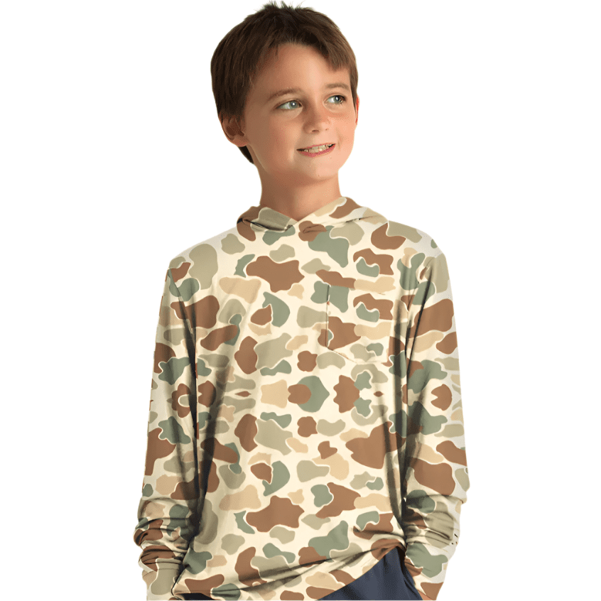 Free Fly Youth Bamboo Shade Hoodie