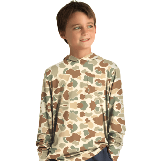 Free Fly Youth Bamboo Shade Hoodie