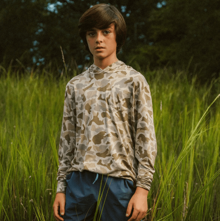 Free Fly Youth Bamboo Shade Hoodie, view 2