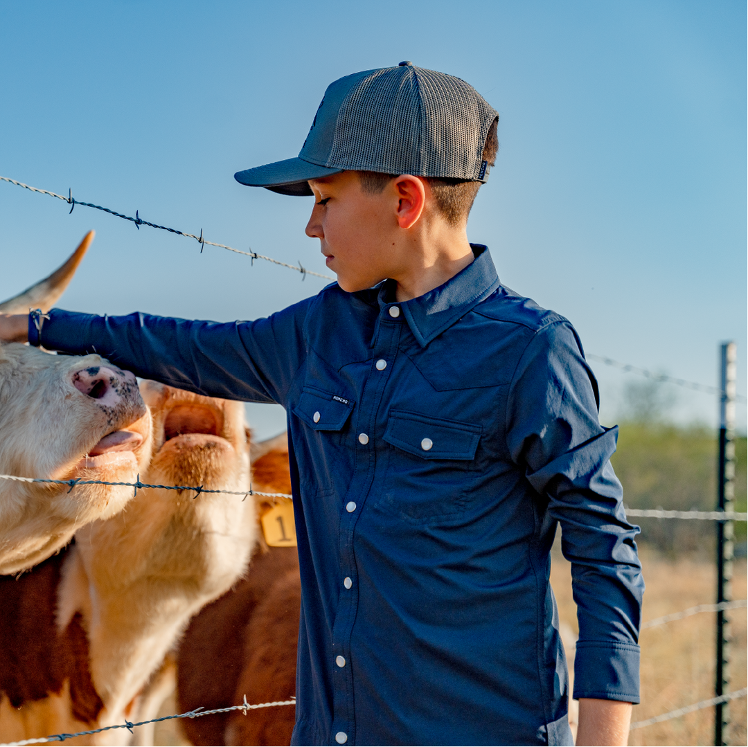 Poncho The Bronc Buster Long Sleeve Shirt | Tailwaters Fly Fishing