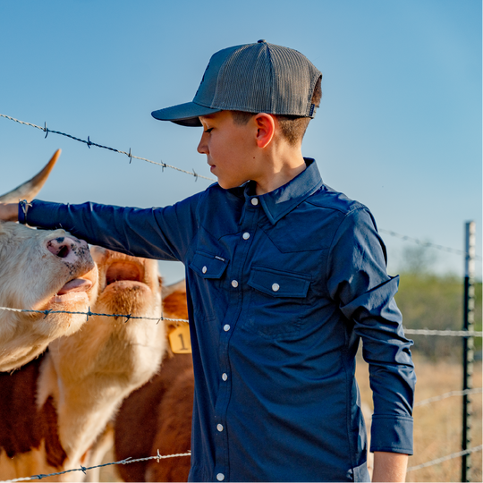 Poncho The Bronc Buster Long Sleeve Shirt | Tailwaters Fly Fishing
